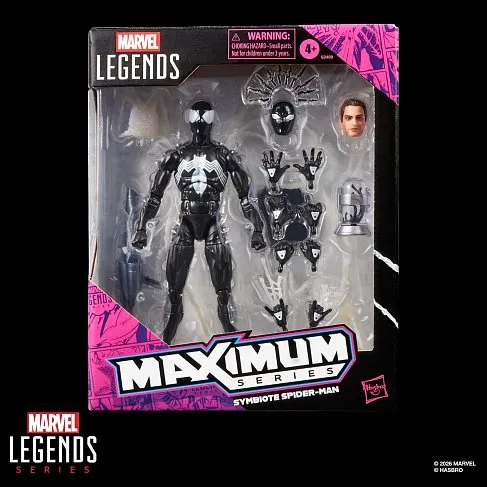 Фигурка Maximum Symbiote Spider-man — Hasbro Marvel Legends