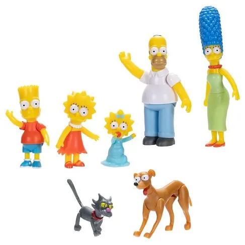 Набор фигурок Симпсоны — Jakks Pacific Simpsons Family 7-pack