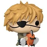 Фигурка Chainsaw Man Denji with Pochita — Funko POP! Vinyl 1971