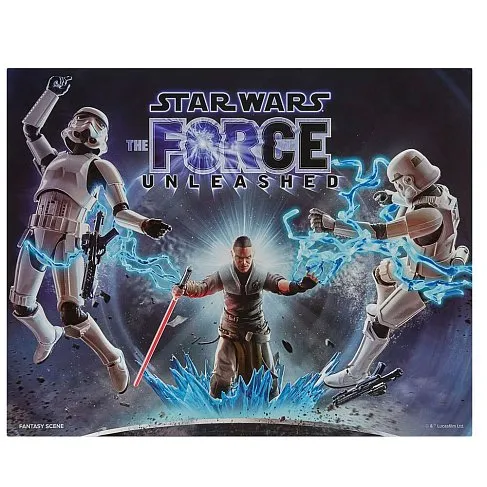 Фигурки Force Unleashed Starkiller w Stormtroopers — Hasbro Star Wars Black Series