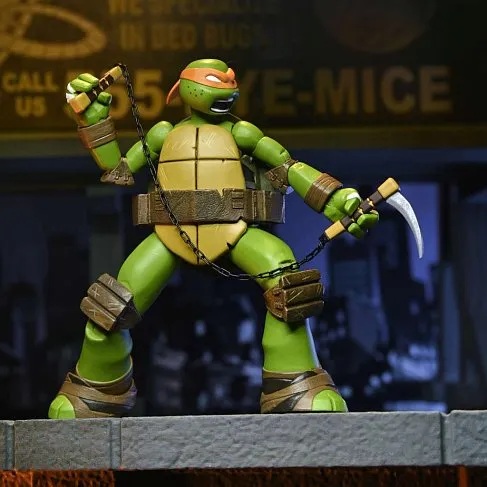 Фигурка Cartoon Michelangelo Ultimate — Neca TMNT 2012 Figure