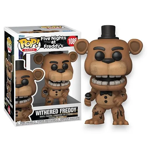 Фигурка Withered Freddy — Five Nights at Freddy Funko Pop! Vinyl 1086