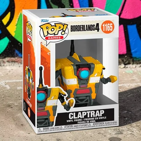Фигурка Borderlands 4 Claptrap — Funko Pop! Vinyl 1165