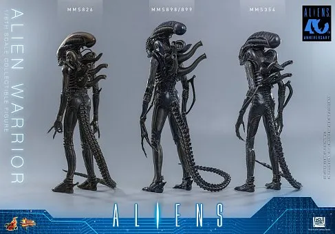 Фигурка Чужой — Hot Toys MMS898 Aliens Alien Warrior 1/6 Version