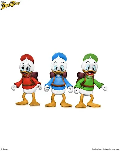 Фигурки Утиные Истории — Neca DuckTales Ultimate Huey, Dewey, and Louie Action Figure 3-Pack