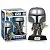 Фигурка Мандалорец и Грогу "Mandalorian with Grogu On Back" от Funko POP! 818