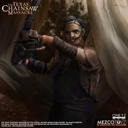 Фигурка Leatherface 2003 — Mezco The Texas Chainsaw Massacre 1/12