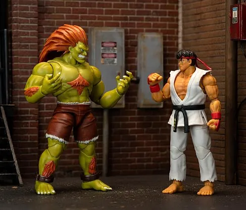 Фигурка Blanka — Jada Ultra Street Fighter II Figure