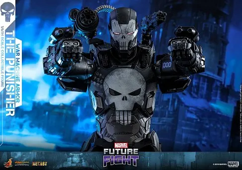 Фигурка Железного Человека — Hot Toys VGM33D28 The Punisher War Machine Marvel Future Fight 1/6