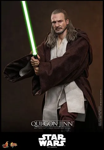 Фигурка Qui-Gon Jinn — Hot Toys MMS880 Star Wars The Phantom Menace 1/6