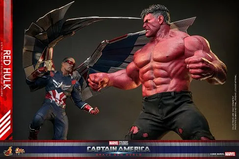Фигурка Red Hulk — Hot Toys MMS797 Captain America Brave New World 1/6