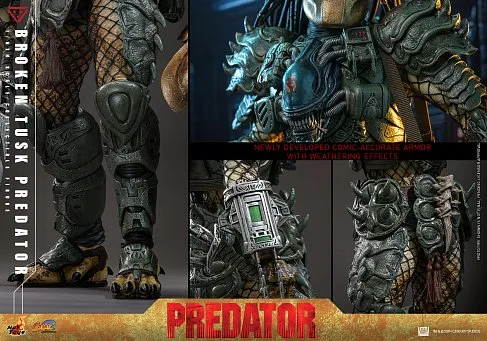 Фигурка Predator Broken Tusk — Hot Toys CMS029 1/6 Figure
