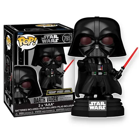 Фигурка Darth Vader — Funko Star Wars POP! Sound Light Up 795