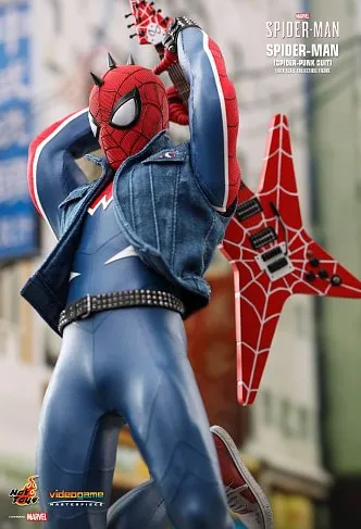 Фигурка Спайдермена — Hot Toys VGM32 1/6 Spider-Man Spider-Punk Suit