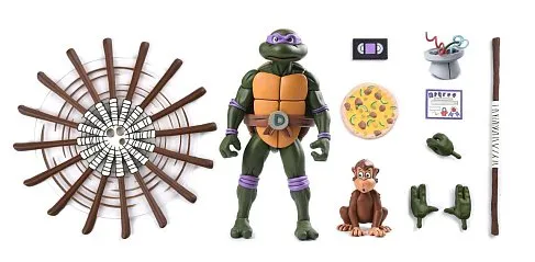 Фигурки Черепашки-Ниндзя 87 VHS — Neca Teenage Mutant Ninja Turtles Cartoon Ultimate