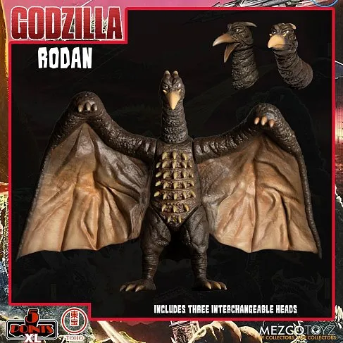 Фигурки Godzilla Destroy All Monsters — Mezco 5 Points Box Set 1