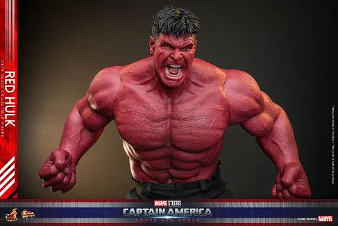 Фигурка Red Hulk — Hot Toys MMS797 Captain America Brave New World 1/6