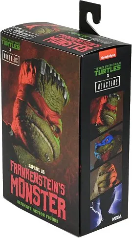 Фигурка Ultimate Raphael as Frankenstein Monster — Neca Universal Monsters x Teenage Mutant Ninja Turtles