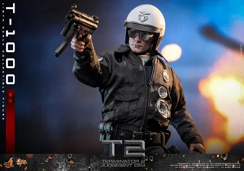 Фигурка T-1000 2.0 — Hot Toys MMS774 Terminator 2 1/6 Figure