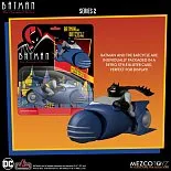 Фигурки Бэтмен — Mezco Toyz 5 Points Batman Animated Deluxe Set Series 2 Batcycle