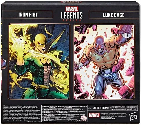 Фигурки Iron Fist w Luke Cage — Hasbro Marvel Legends 85th Anniversary