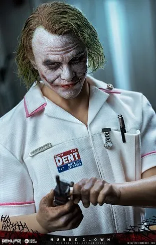 Фигурка Джокер — Ekuaz Studio EKS014 The Dark Knight Joker (Nurse Clown) 1/6