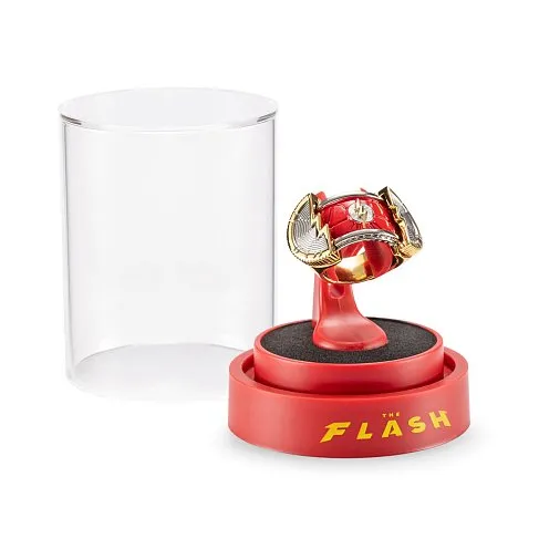 Кольцо Флэша — Noble Collection DC Flash Movie Prop Replica Ring With Display