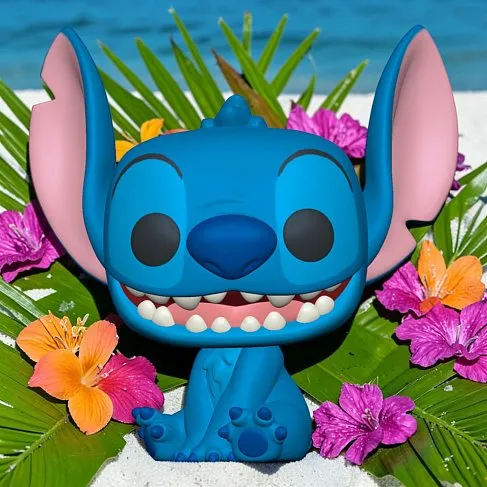 Фигурка Smiling Seated Stitch — Funko Pop! 1045