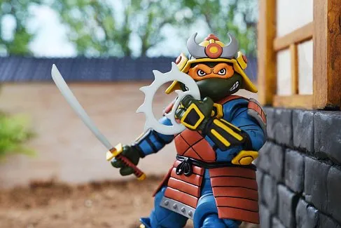 Фигурки Черепашки Ниндзя — Neca Space Adventure Samurai Turtles 2-pack
