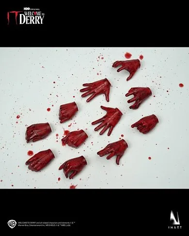 Фигурка Пеннивайз — Inart Ag A045 Welcome to Derry Pennywise Bloody 1/6 Figure