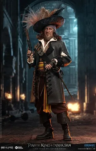 Фигурка Captain Barbossa — Ekuaz Studio x Echo Design EKS012R Pirates of the Caribbean 1/6