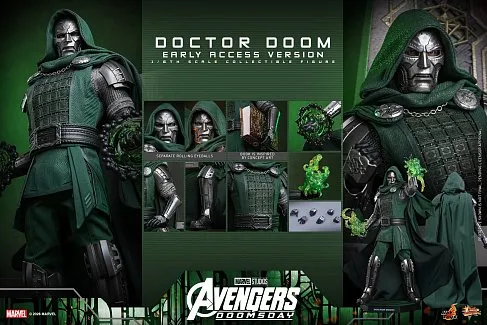 Фигурка Doctor Doom (Early Access) — Hot Toys MMS906 Avengers Doomsday 1/6