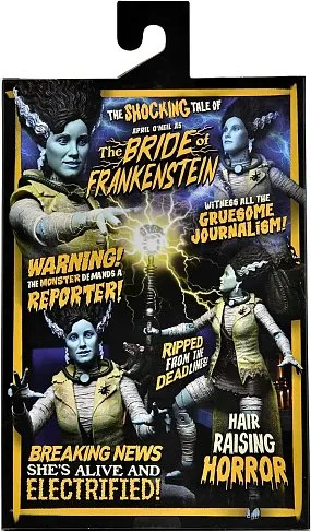 Фигурка Ultimate April as Bride of Frankenstein — Neca Universal Monsters x Teenage Mutant Ninja Turtles