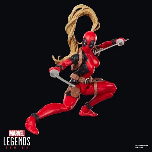 Фигурка Lady Deadpool — Hasbro Marvel Legends BAF Box Figure