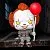 Фигурка Пеннивайз сидит "Pennywise with Balloon Shelf Sitter" от Funko POP! 2030