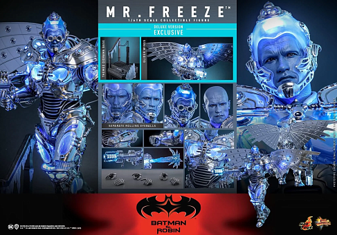 Фигурка Mr Freeze — Hot Toys Batman & Robin MMS800 1/6 Deluxe