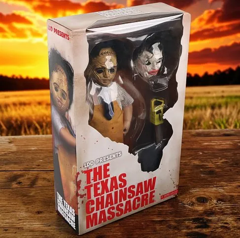 Фигурка Texas Chainsaw Massacre 1974 Leatherface — Mezco LDD Deluxe Edition