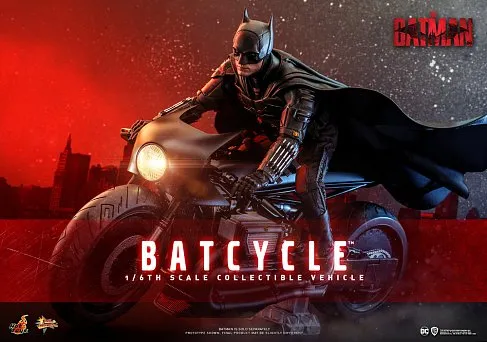 Модель Бэтцикл — Hot Toys 642 Batman 2022 Batcycle 1/6