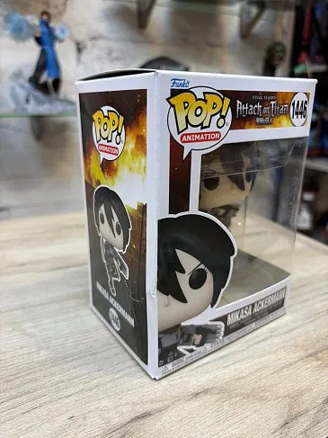 Фигурка Attack on Titan Mikasa Ackermann — Funko Pop! Vinyl 1446 BD