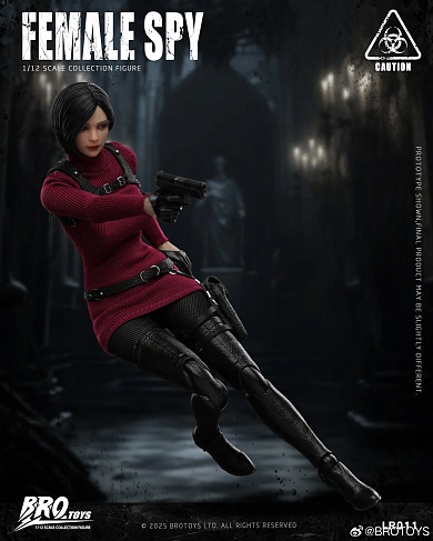 Фигурка Ada Wong Female Spy — Brotoys LR011 Resident Evil 1/12