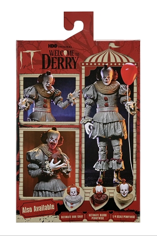 Фигурка Пеннивайз — Neca IT Welcome to Derry Ultimate Pennywise Figure