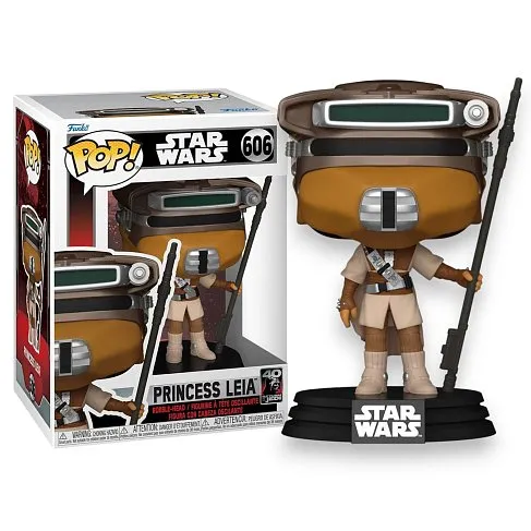 Фигурка Star Wars RotJ 40th — Funko Pop! Vinyl Princess Leia Boushh 606