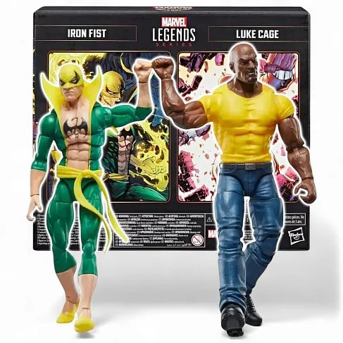 Фигурки Iron Fist w Luke Cage — Hasbro Marvel Legends 85th Anniversary