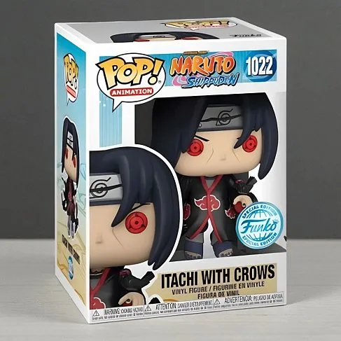 Фигурка Naruto Shippuden Itachi With Crows Exclusive — Funko POP! 1022