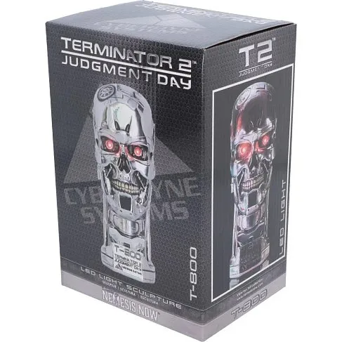 Бюст Terminator T-800 Light Up Figure — Nemesis Now Resin Statue