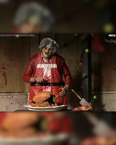 Фигурка Ultimate Santa Leatherface — Neca Texas Chainsaw Massacre Figure