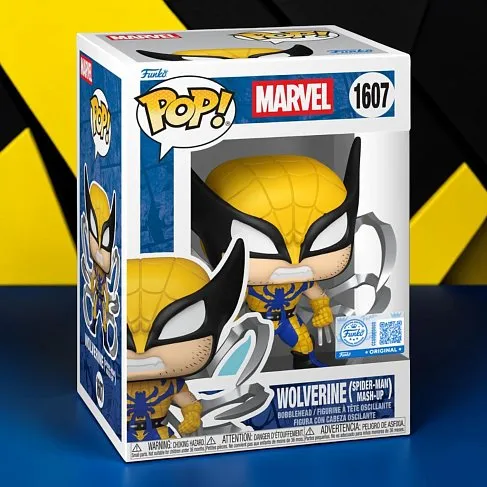 Фигурка Wolverine Spider-Man Mash-Up Exc — Funko Pop Vinyl Bobble Marvel 1607