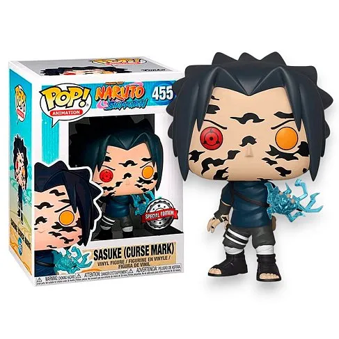 Фигурка Naruto Shippuden Sasuke Curse Mark Exclusive —Funko Pop! Vinyl 455