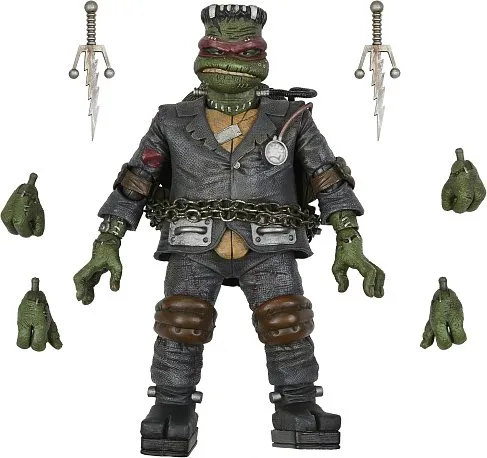 Фигурка Ultimate Raphael as Frankenstein Monster — Neca Universal Monsters x Teenage Mutant Ninja Turtles