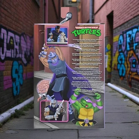 Фигурка Shredder Classic Colors — Neca Teenage Mutant Ninja Turtles Cartoon Ultimate